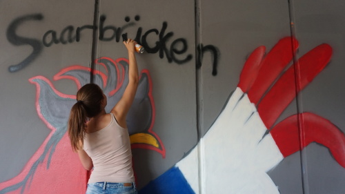 Street Art Jugendbegegnung mit Partnerstadt Nantes Street Art Jugendbegegnung mit Partnerstadt Nantes