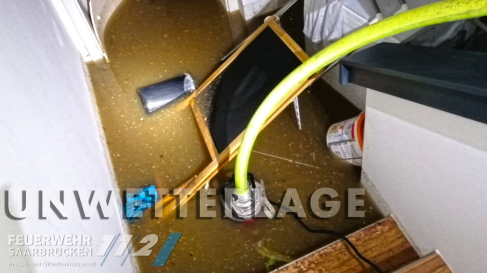 Unwetter - Starkregen - Einsätze FWSB Unwetter - Starkregen - Einsätze FWSB