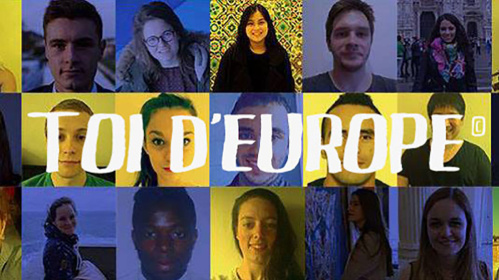 Couverture Toi d'Europe Couverture Toi d'Europe - Collage verschiedener Bürgerinnen und Bürgers Europas