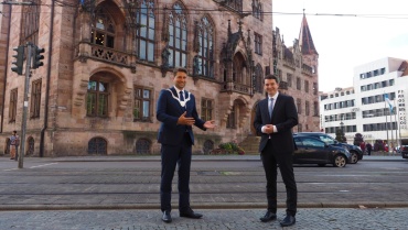 OB Conradt und Baudezernent Berberich Image