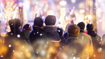 Publikum weihnachtliches Konzert Publikum weihnachtliches Konzert