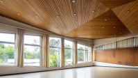 Großer Saal des Bürgerhauses in Rockershausen. Großer Saal des Bürgerhauses in Rockershausen.
