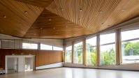 Großer Saal des Bürgerhauses in Rockershausen. Großer Saal des Bürgerhauses in Rockershausen.