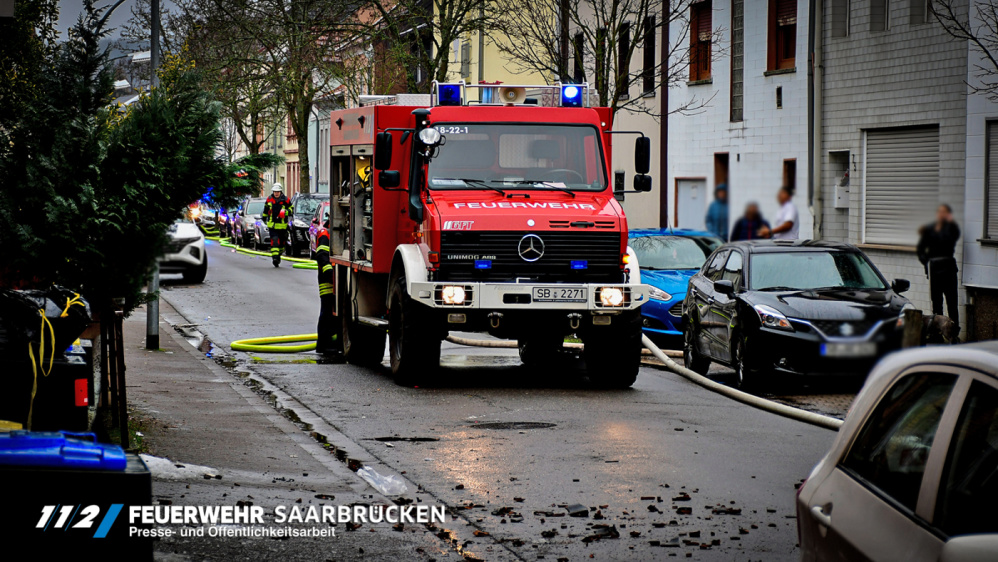 Dachstuhlbrand in Dudweiler Dachstuhlbrand in Dudweiler