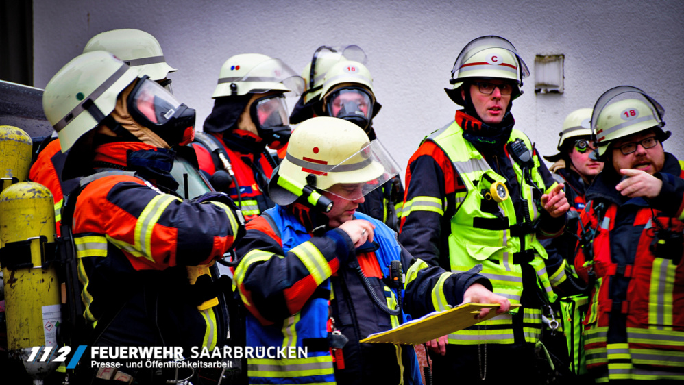 Dachstuhlbrand in Dudweiler Dachstuhlbrand in Dudweiler