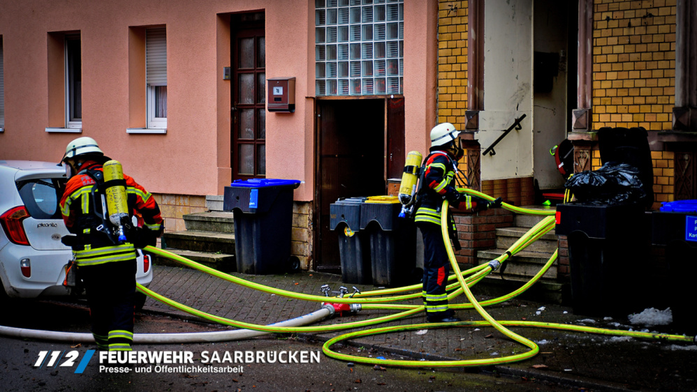 Dachstuhlbrand in Dudweiler Dachstuhlbrand in Dudweiler