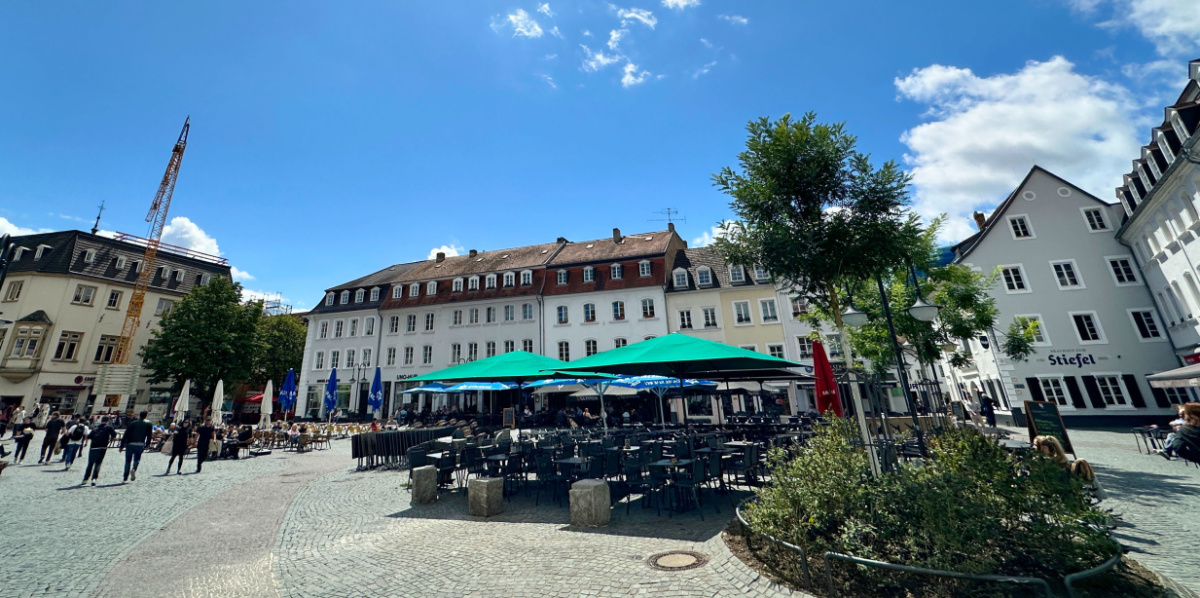 St. Johanner Markt St. Johanner Markt im Sommer
