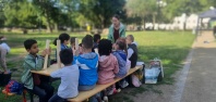 Sprachcamp2023 Kinder in der Sprachförderung