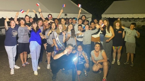 Teilnehmende am Europäischen Sportaustausch Teilnehmende am Europäischen Sportaustausch