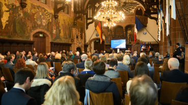 Deutsch-Französischer Empfang im Festsaal des Rathauses St. Johann Image